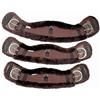 Merauno® Lammwolle Western Mondgurt Sattelgurt, realizzato in lana merino di pecora di qualità, forma anatomica specifica concava, per una migliore aderenza. Colore: naturale, nero, marrone, antracite