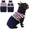 IECOii Maglione per Cani di Taglia Media e Piccola, Taglia M