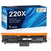 INK4U 220X W2200X Nero Cartuccia Toner (Chip Recente, Alta Capacità) Compatibili per HP 220A 220X Nero con Color Laserjet Pro 4202dn 4302fdn MFP 4302dw 4302fdw 4202dw 4202dn 4302fdn (W2200X 1-Nero)