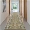 Tadi & Imperio1979 Tappeto Passeggino Classico - Stile Elegante e Resistente - Disponibile in Rosso e Beige - Ideale per corridoi e ingressi - Diverse misure (Classic Beige 67 x 400 cm)