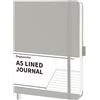 DagouColor Quaderno, A5, 90 Fogli(180 Pagine), PU Leder Hardcover Tagebuch, 120GSM Premium Quaderni per Office School Home Business Scrittura & Prendendo Appunti, Tasca, Chiusura Elastica
