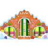 NYX Professional Makeup Holiday Fat Gingerbread House Kit Cofanetto Regalo Natale con 4 Gloss Fat Oil Lip Drip e 3 Balsami Labbra Fat Oil Slick Click - Confezione da 7