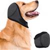 WEITAPYT Paraorecchie Cane Regolabile, Copriorecchie per Cani Impermeabili, Cuffie Antirumore per Cani, Protezione Orecchie per Cane, per Bloccare il Rumore, Calmanti, Invernali, per il Bagno, Asciutte (M)