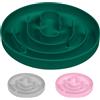 OFFCUP Ciotole per Cani, Silicone Ciotola Anti Ingozzamento, Fun Feeder Slo, Sicurezza Durevole, Per La Perdita Di Peso, Previene Lo Strozzamento Degli Animali Domestici （Verde)