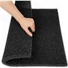 APXEL Spugna Filtrante, Nero Pori Larghi 50 * 50 * 2cm-20PPI Schiuma Filtrante, Spugne Filtro per Acquari, Vasche di Raccolta E Sistemi Idroponici