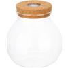 UKCOCO Bottiglia di vetro per paesaggio con coperchio, decorazione per matrimonio, in vetro borosilicato, ecologica, per terrari, fai da te, con micro paesaggio