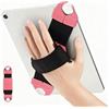 FINTIE Supporto Universale per 9-11 Pollici Tablet & eReader, [Girevole a 360 Gradi] Impugnatura Regolabile Portatile e Sicura Mano Cinturino Titolare per Tablet iPad/Samsung/Xiaomi, Rosa