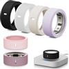 Hexasider Protezione Smart Ring [6 Pezzi] per Oura Gen 4/3 e Ultrahuman - Custodia in silicone elastico anti-caduta Accessorio protettivo (S per 4/5/6/7)