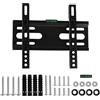 MUZHUPGUZ 1 SetSupporto TV Parete, Supporto da Parete per TV LED/LCD/OLED da 14-42 Pollici, Staffa Vesa 200x200, Supporto per Televisore a Parete, Porta Televisore a Muro, Capacità 25 kg