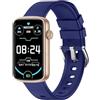 SHANG WING Orologio Smartwatch Donna Piccolo, Elegante Idea Regalo, Fitness Tracker con 24 Modalità Sportive, Monitoraggio Sonno e Salute, 5ATM Impermeabile, Cronometro, Meteo, Compatibile Android iOS