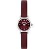 Breil, Collezione Darling, Orologio Donna in Acciaio, Bracciale Sottile e Flessuoso in Maglia Milanese, Lunetta Decorata, Chiusura a Scorrimento, Cassa 18mm, Lunghezza Regolabile 13.5-19 cm, Bordeaux