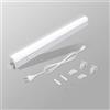 BOYIR LED Sottopensile Cucina con Interruttore 5W 31.5cm 500lm Luce LED Sottopensile Bianco Naturale 4000K Lampada Sottopensile Super Luminoso per Cucina Camera da Letto Bagno Libreria