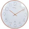 techno line Technoline WT 8235 Quartz wall clock Cerchio Rose Gold orologio da parete