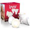 innr Lampadina Smart GU10 Zigbee, Funziona con Hue* e Alexa (Bridge Richiesto), Faretto Luce Bianca Calda e Fredda, Lampadine Dimmerabile, Lampadine LED, 470 lumen - 4 pezzi