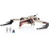 Jazwares Star Wars Micro Galaxy Squadron ARC-170 Starfighter - Veicolo da 8 pollici con tre micro accessori da 2,5 cm