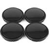 Rhinotuning 4X 56mm Coprimozzo OD 56mm ID 53mm Coprimozzo Ruota Coprimozzo Nero