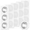 Giantree 50 adesivi NFC Tag Sticker, 25 mm NFC Ntag 213 tag riscrivibili carte NFC programmabili 144 byte memoria per tutti i telefoni e dispositivi abilitati NFC