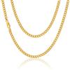 Alexander Castle Collana in oro giallo da 50,8 cm, in oro massiccio 9 kt, 2 mm, per donne e uomini, con confezione regalo