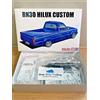 Aoshima n.30 Toyota RN30 Hilux Custom Blue 1978 kit modellino scala 1/24