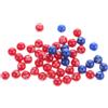 ibasenice Palline Di Tombola Numerate in Plastica 47 Pezzi per il Sorteggio Giochi Da Tavolo E Feste A Casa Portatile E Divertente