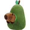 NatureMan Peluche a forma di capibara di avocado, 30 cm, morbido peluche a forma di avocado, per bambini e adulti, regalo di compleanno