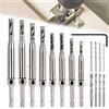 Techfection Set di Punta di Trapano per Cerniere Cerniera Autocentrante 17pcs punte da trapano per la Lavorazione Del Legno Center Punte da Trapano con centraggio automatico foratura per Cucine Mobili Finestra