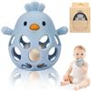 Venditer Giochi Neonato 0-3 mesi, Sonaglio Giochi Neonato 3-6 6-9 mesi, Montessori Giocattoli Bambino 0-6 Mesi Giochi Montessori 1 anno Giochi Sensoriali per Neonati Regali