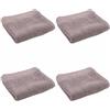 GALILEO Set 4 Lavette 30x30 cm in Cotone 650 gsm, Sibilla