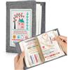 Zoruam Libro da ricamo fai da te, set di motivi di ricamo fai da te, set di ricamo per adulti, libro da ricamo fai da te, libro di punti ricamo con 86/128 suggerimenti per cucire per principianti, regalo di