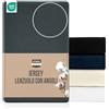 Utopia Bedding - Lenzuolo con Angoli in Jersey - Polycotton - 25 cm di Tasca Profonda (90 x 200 cm, Antracite)