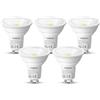 Lepro Lampadina LED GU10, Bianco Freddo 6500K, Lampadina GU10 da 800lm, 8W Equivalente a 65W, Fascio Ampio 100°, Lampadine a Risparmio Energetico non Dimmerabili, Confezione da 5