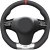 MEWANT Coprivolanti per Opel Corsa (D) OPC 2007-2015 | Opel Corsa (D) OPC 2007-2015 Traspirante Per Volanti Riscaldati Resistente