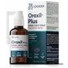 LOGIDEX Oroxil Plus Spray Gola - Antibatterico Naturale con Resveratrolo e Olio di Timo Selvatico - Spray Gola Antinfiammatorio Forte senza Alcool per Mal di Gola e Alito Fresco - 50 ml - Logidex