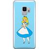 Ert Group custodia per cellulare per Samsung S9 originale e con licenza ufficiale Disney, modello Alice 010 adattato in modo ottimale alla forma dello smartphone, custodia in TPU