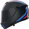 NOLAN Casco X-904 Ultra Carbon GEMINI Blu Azzurro Rosso NOLAN