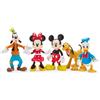 Disney Store Official Set di Personaggi Topolino e i Suoi Amici, Personaggi snodabili tra Cui Topolino, Minni, Paperino, Pippo e Pluto, Set di 5 Pezzi
