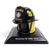 OPO 10 - Elmetto antincendio in Miniatura, Scala 1/5 (5 cm): Bohemia New York Fire Departement 1994 USA (03)