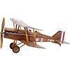 F&G Supplies RAF SE5a WWI Bi-plane model airplane complete vintage model rubber-powered balsa wood aircraft kit that really flies!