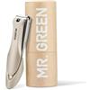 MR.GREEN Tagliaunghie per chiodi spessi, tagliaunghie professionali con Catcher, tagliaunghie premium in acciaio inox, tagliaunghie affilati e durevoli per neonati, bambini, adulti, design Bionics