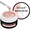 Sularpek Gel Ricostruzione Unghie, 15 ML Gel Passione per Unghie Alta Densità, Allunga e Ripara (unghio)