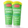 O'Keeffe's Working Hands Value Tube, 190 ml (2 pezzi) - Crema mani per mani estremamente secche e screpolate, non grassa, inodore e aumenta istantaneamente i livelli di umidità