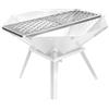 FENNEK Griglia per braciere FENNEK Oktagon | Griglia in due pezzi per grigliare mobili | realizzata in acciaio inox | Made in Germany