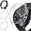 iVoler 3 Pezzi Cover per Xiaomi Watch 2 PRO, Custodia Antiurto HD Clear, Ultra Sottile Anti-Graffio Rigida PC Bumper Protettiva Case, 2 Trasparente + 1 Nero