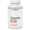 GymBeam Clorella CAPS - Chlorella Capsules 2.100 mg per Porzione, Supporto Sistema Immunitario, Senza Glutine e Lattosio, Alga d'Acqua Dolce, Adatto a Vegani, Superfood, Vitalità ed Energia, 120 cps