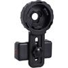 Fukaisu Adattatore Universale Telefono Binocoli, 360° Rotabile Montatura Telefono Telescopio Cannocchiale Adattatore Digiscope per iPhone Samsung Maggior Parte Degli Smartphone, Oculari 16mm-50mm