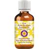 Deve Herbes puro Olio essenziale di geranio rosa (Pelargonium roseum) distillato a vapore 10ml (0.33 oz)