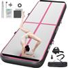 FBSPORT Air Tumbling Track Ginnastica Artistica 10cm di altezza Tappetino da Ginnastica Gonfiabile, 3m Air Tumbling Tappetino Tappeto Ginnastica Artistica da casa con Pompa per All'aperto, Yoga