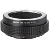 SHOTEN Adattatore per obiettivo SHOTEN da OM a m4/3 Olympus OM a Micro 4/3 m4/3 MFT BMPCC OM-D G3 GH2 GH4 E-M5 E-M10