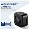 SSET Mini Telecamera di Sorveglianza HD WiFi Intelligente con Registratore Video e Vocale DV, Telecamera di Sicurezza Wireless Nascosta per Interni, Piccola Videocamera Spia