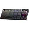 REDRAGON Tastiera da Gaming Redragon GB 80% Gasket RGB con Schermo TFT da 1,14 Pollici e Manopola, Tastiera Meccanica a 84 Tasti